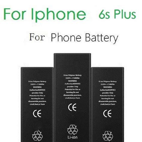 Original Brand Antirr Phone Battery For Iphone Splus Real