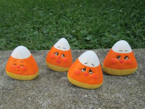 Ceramic Candy Corn Halloween Decorations Fall By Teresasceramics