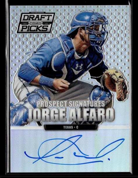 2013 Prizm Perennial Draft Picks Prospect Signatures Prizms 78 Jorge