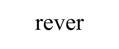 rever rever  trademark registration