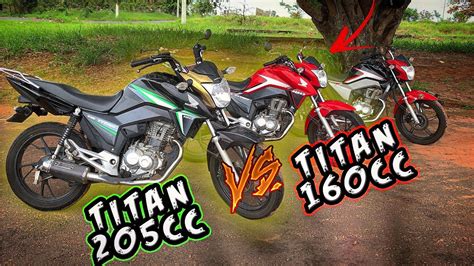 Titan 205cc vs Titan 160 Original PREPARADA NA ALTO GIRO PREPARAÇÕES