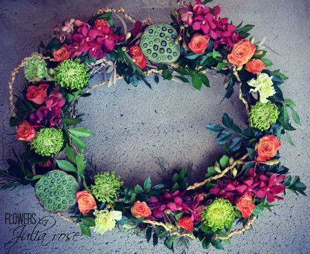 Make A Floating Floral Wreath Without Polluting The Ocean Floral