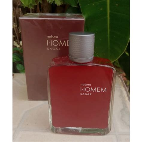 PERFUME MASCULINO NATURA HOMEM SAGAZ 100ML Shopee Brasil