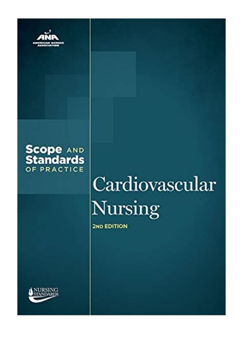 Cardiovascular Nursing Pdf Scope And Standards Of Practice 2nd Ed…