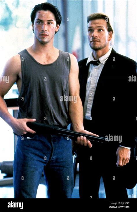 Keanu Reeves And Patrick Swayze Film Point Break Usajp 1991