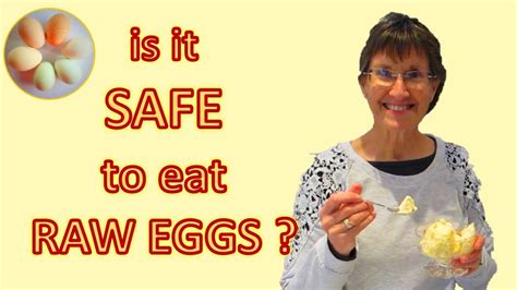 Is It Safe To Eat Raw Eggs Youtube