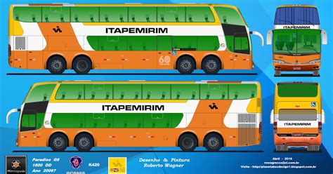 Planeta Bus Design Viação Itapemirim Marcopolo Paradiso G6 1800 DD