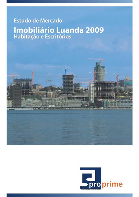 Pdf Estudo De Mercado Imobili Rio Luanda Pdf Filede Oferta E