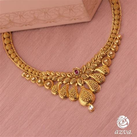 Stunning Bridal Gold Necklace Designs For The Swoon Worthy Brides Of