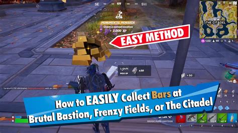 Collect Bars At Brutal Bastion Frenzy Fields Or The Citadel 50