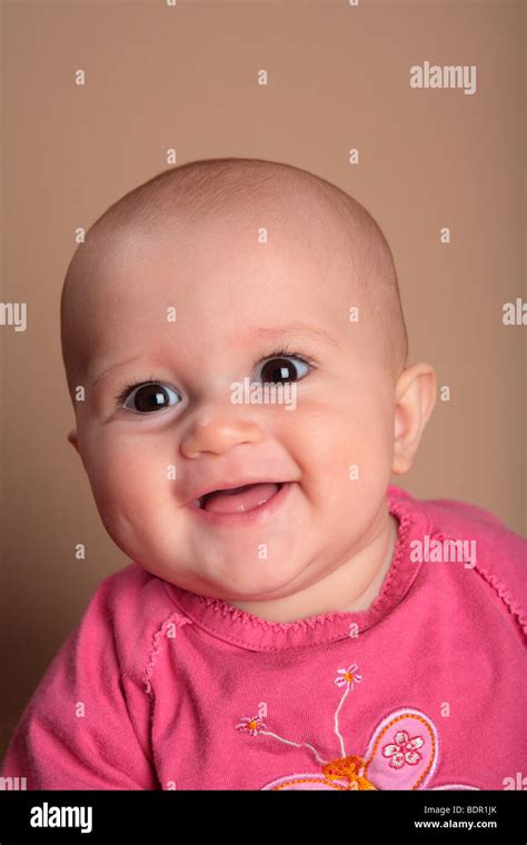 smiling baby girl Stock Photo - Alamy