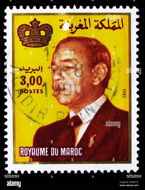 MOSCOW RUSSIA NOVEMBER 6 2019 Postage Stamp Printed In Morocco