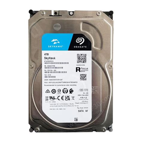 قیمت و خرید هارد اینترنال 4 ترا سیگیت Seagate SkyHawk 4TB استوک