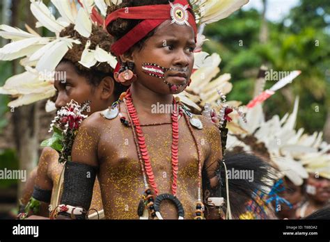 Papua New Guinea Milne Bay Provinz Meer Encastreaux Trobriands Archipels Der Insel Kiriwina