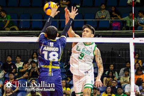 Uaap Green Spikers Crumble In A Four Set Heated Matchup Against Nu