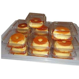 Embalagem Mini Doce Bolo De Pote Quadrada P Cmx Cmx Cm M