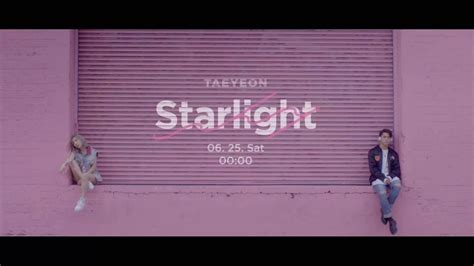 Taeyeon Starlight Mv Teaser Ft Dean Taeyeon Girls Generation