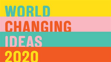world changing ideas awards