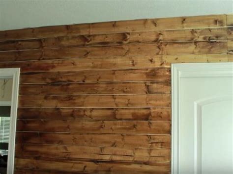 How to get rustic wood plank wall cheap? | Hometalk