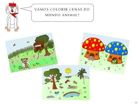 Colorindo A Turma Do Nicola Colorir Animais