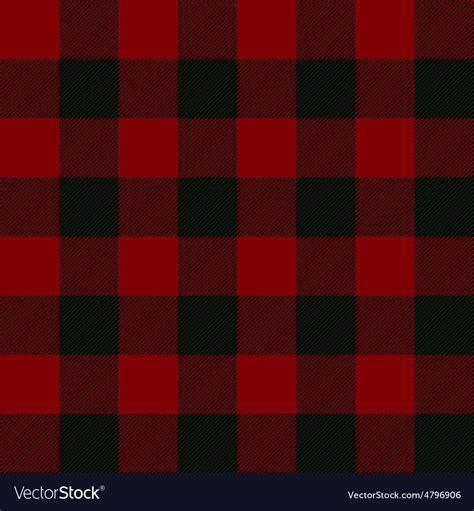 Seamless - red tartan Royalty Free Vector Image