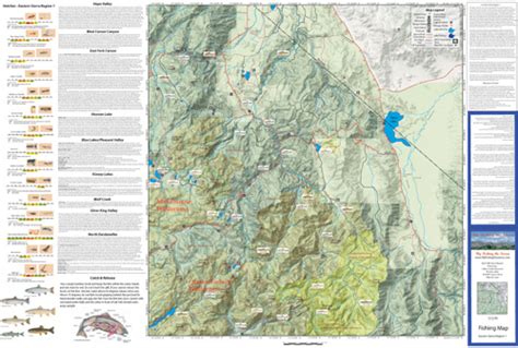 Eastern Sierra Fishing Map