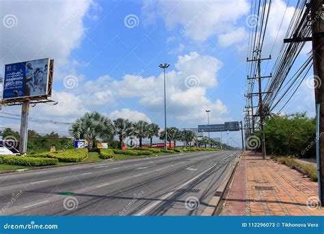 Sukhumvit road, Thailand editorial stock photo. Image of local - 112296073