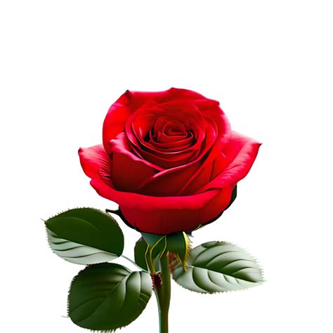 Red Rose Flower Blooming Png