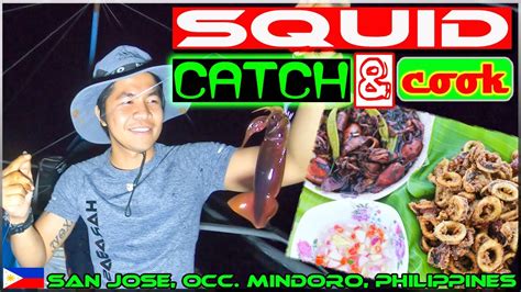 Ep Paghuli Ng Pusit Squid Catch And Cook Calamari Adobong