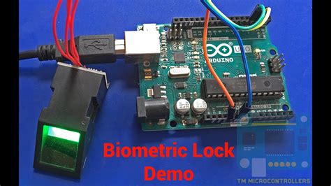 Biometric Lock Demo Youtube