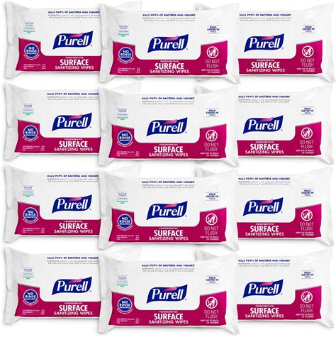 Purell® Foodservice Surface Sanitizing Wipes Health And Household