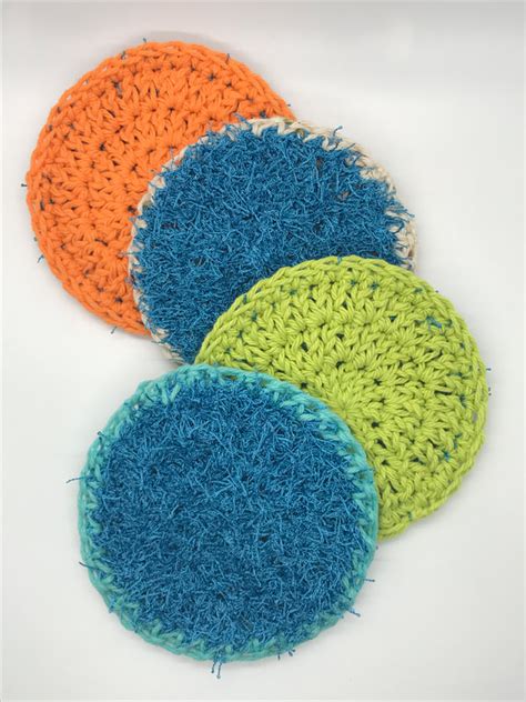 Free Simple Dish Scrubby Pattern Crochet And Positivity Scrubby