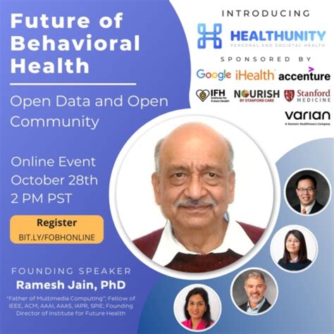 Uci Institute For Future Health Future Of Behavioral Health