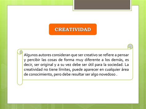 Creatividad Y Proceso Creativo Ppt