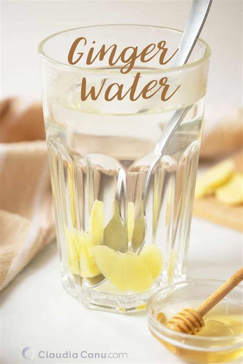 Quick and Easy Ginger Water Recipe ☕ Claudia Canu