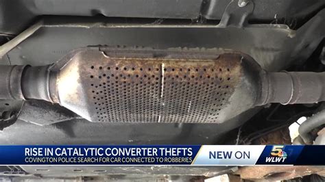 Covington Police Warning Drivers Amid Rise In Catalytic Converter Thefts Youtube