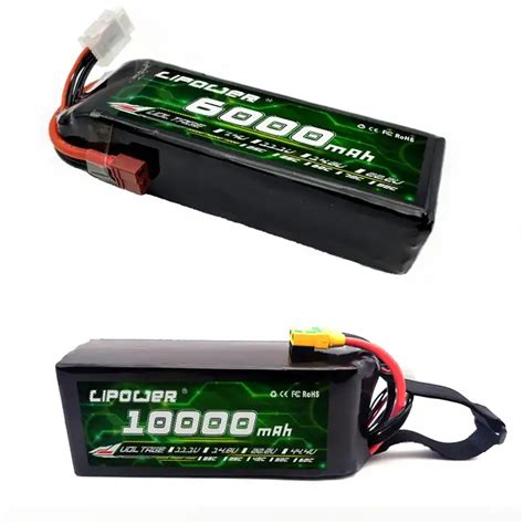 Rc Truck Airplane Helicopter Boat 6000mah 3s 4s 6s Rc Drone Battery