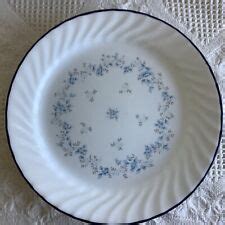 Discontinued Corelle Blue Fleur Dinnerware