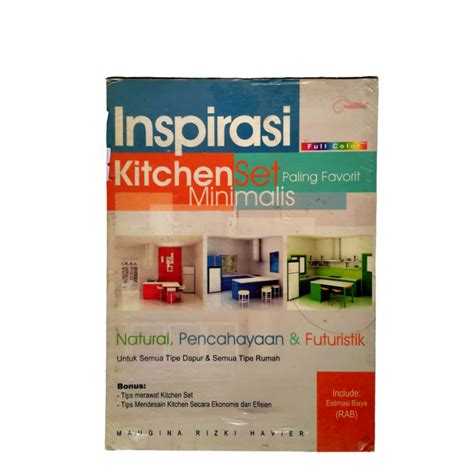 Buku INSPIRASI KITCHEN SET PALING FAVORIT MINIMALIS MAUGINA RIZKI