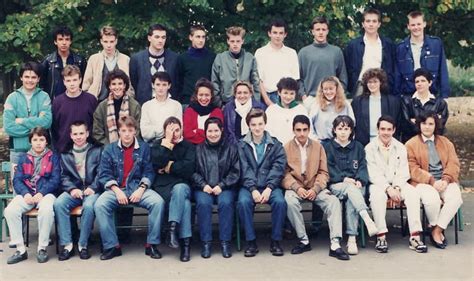 Photo De Classe 2nde De 1988 Lycée Jeanne Bernard Copains Davant