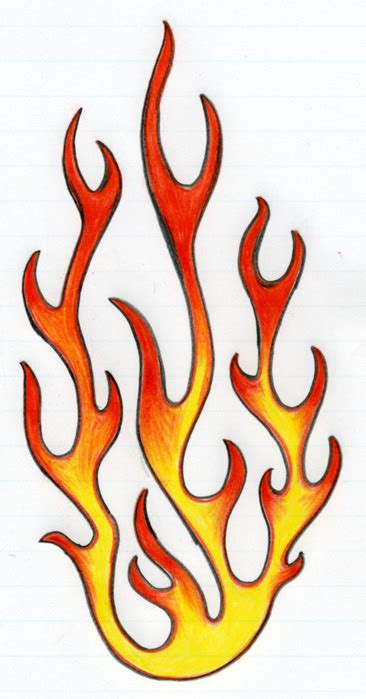 How To Draw Flames