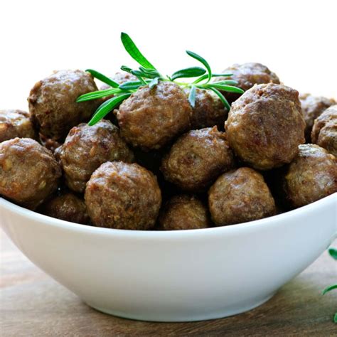 Fully Cooked Original Style Beef Meatballs 25 Lb