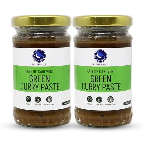 Green Curry Paste: Eastern Blue Thai Curry Paste varieties, Red curry ...