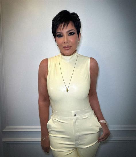 Kris Jenner In White Avellano Latex WearLatex