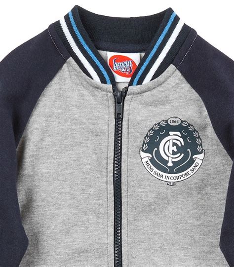 Afl Carlton Blues Kids Letterman Jacket Target Australia