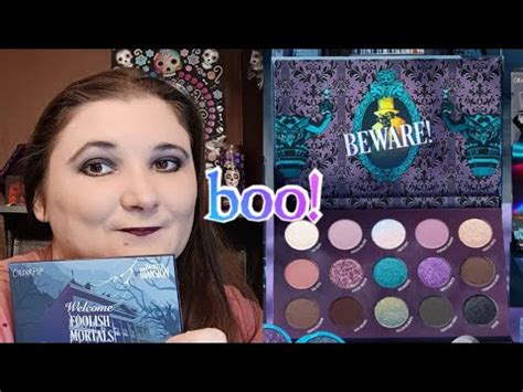 New Colourpop Haunted Mansion Youtube