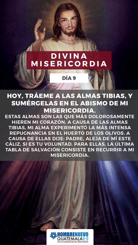 D A De La Novena De La Divina Misericordia Divina Misericordia