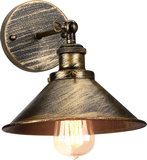 IDEGU Applique Murale Industrielle Lampe De Plafond De Style Edison