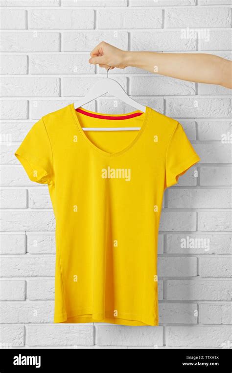 Blank T Shirt Brick High Resolution Stock Photography And Images Alamy