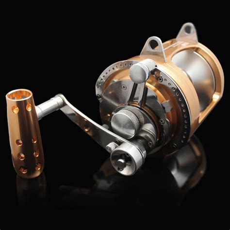 2021 Best Fishing Reels Golden Color 50w 9bb 21kg Pcs Big Game Deep